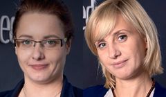 Emilia Muszel i Magdalena Rogalińska w Sparc Media