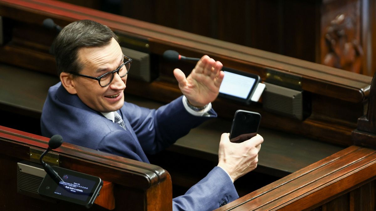 Cd. 1. posiedzenia Sejmu X kadencji
28.11.2023 Warszawa Sejm Cd. 1. posiedzenia Sejmu X kadencji Fot. Andrzej Iwanczuk/REPORTER
N/z: Mateusz Morawiecki
Andrzej Iwanczuk/REPORTER