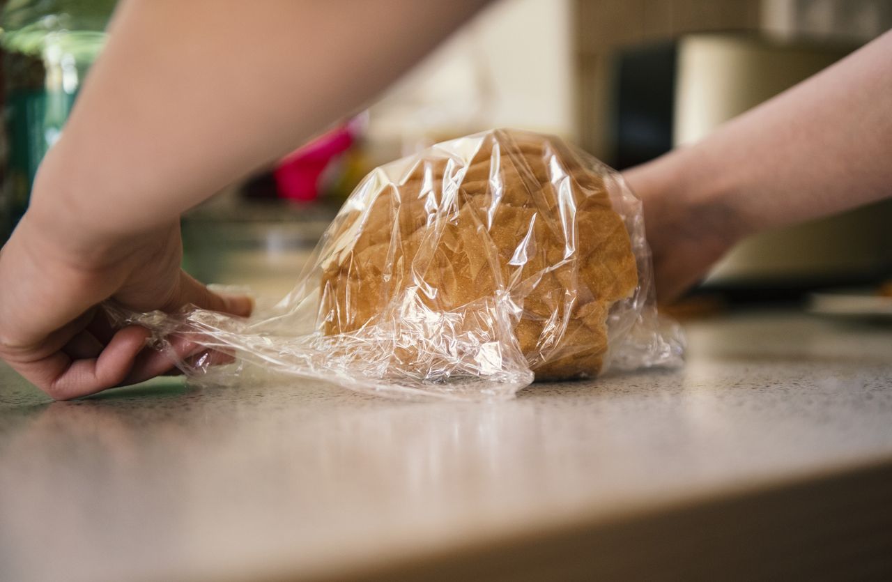 A TikToker put a popular vegetable into a bread bag.