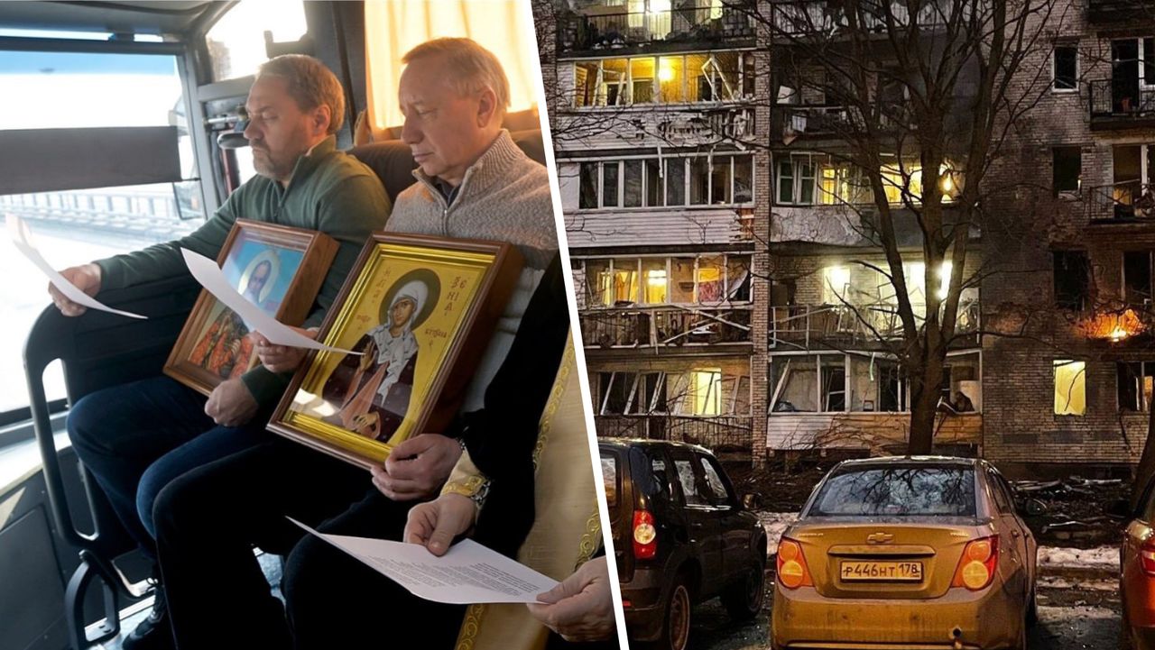 Podróż z ikoną Matki Boskiej. Dzień po ataku drona w Petersburgu