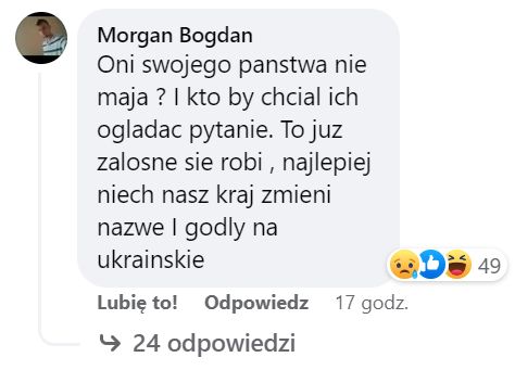 Komentarze na temat Ukrainy