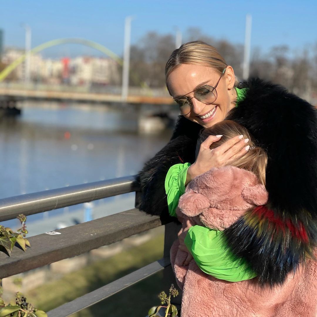Anna Wyszkoni z córką