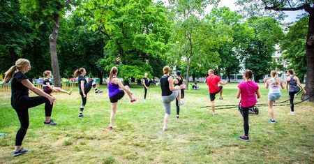 Kolejny profesjonalny trening fitness na świeżym powietrzu już dziś!