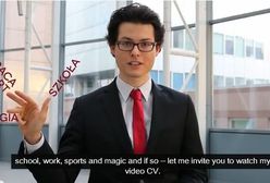 Opublikował wideo CV. Dlaczego teraz śmieją się z niego internauci? (WIDEO)