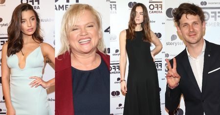 Eklektyczny zbiór gwiazd na gali otwarcia festiwalu Off Camera 2019: Wieniawa, Figura, Smutniak, Królikowski... (ZDJĘCIA)