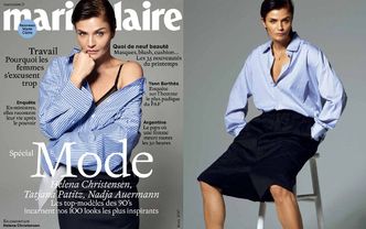 Helena Christensen pozuje dla "Marie Claire"