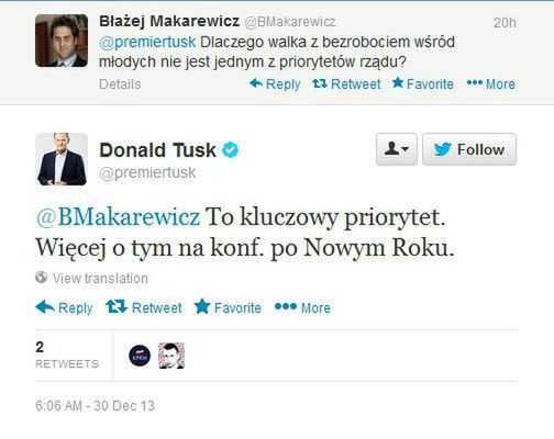 Spędziłam wczoraj godzinę z premierem na Twitterze. I wciąż nie wiem, co z tą Polską! 3