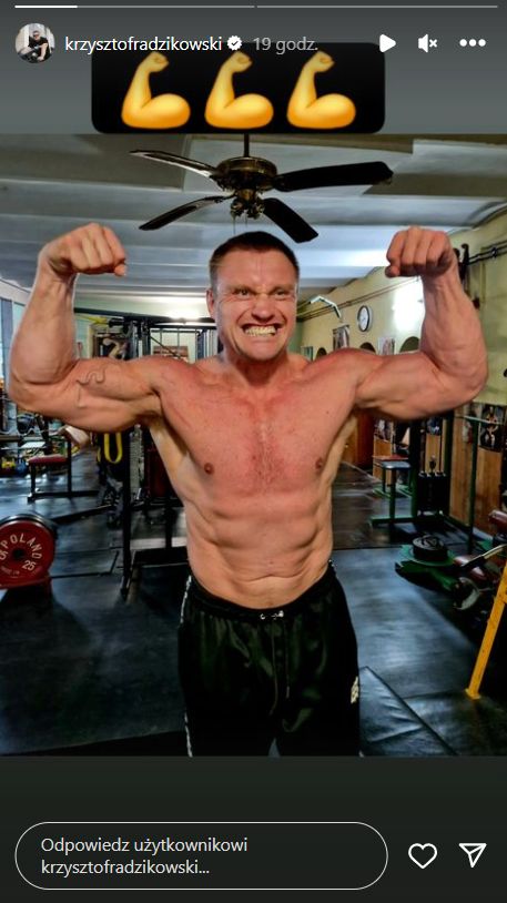Krzysztof Radzikowski sporo schudł