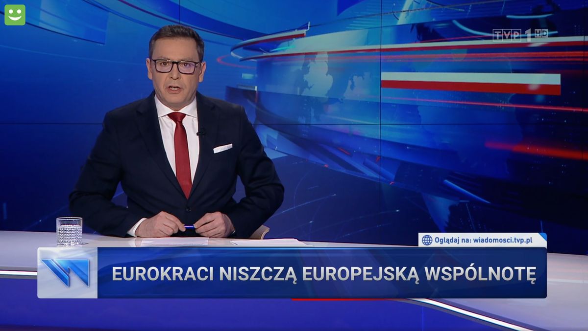 Tak "Wiadomości" zareagowały na wyrok TSUE. "Eurokraci niszczą europejską wspólnotę" 