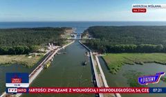 17 września otwarcie kanału przez Mierzeję Wiślaną