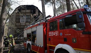 Otwock. Kolejny świdermajer w ogniu. 12 mieszkańców ewakuowanych