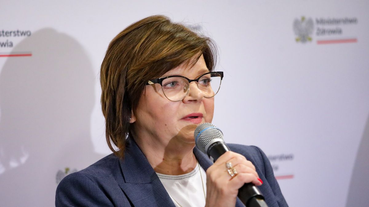 Izabela Leszczyna, minister zdrowia