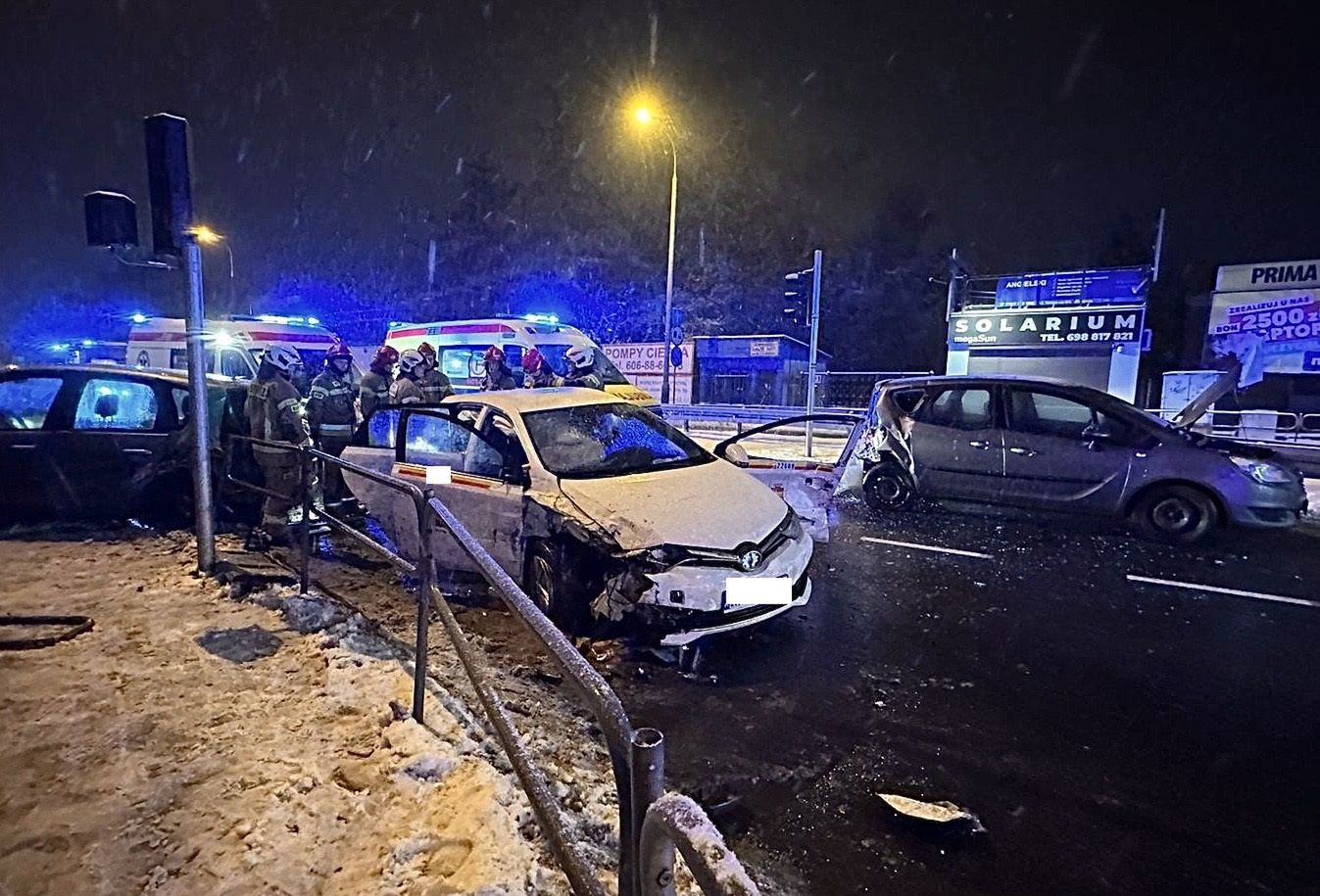 Wypadek w Markach