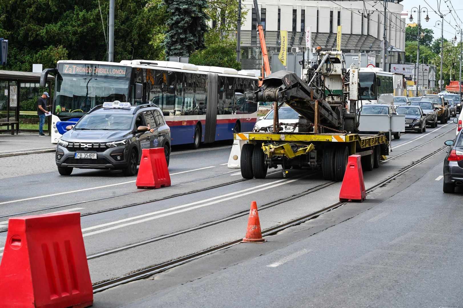 Remont związany jest także z utrudnieniami dla kierowców.