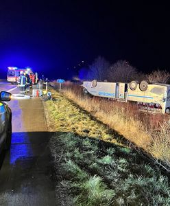 Wypadek polskiego autokaru w Niemczech. Jest wielu rannych