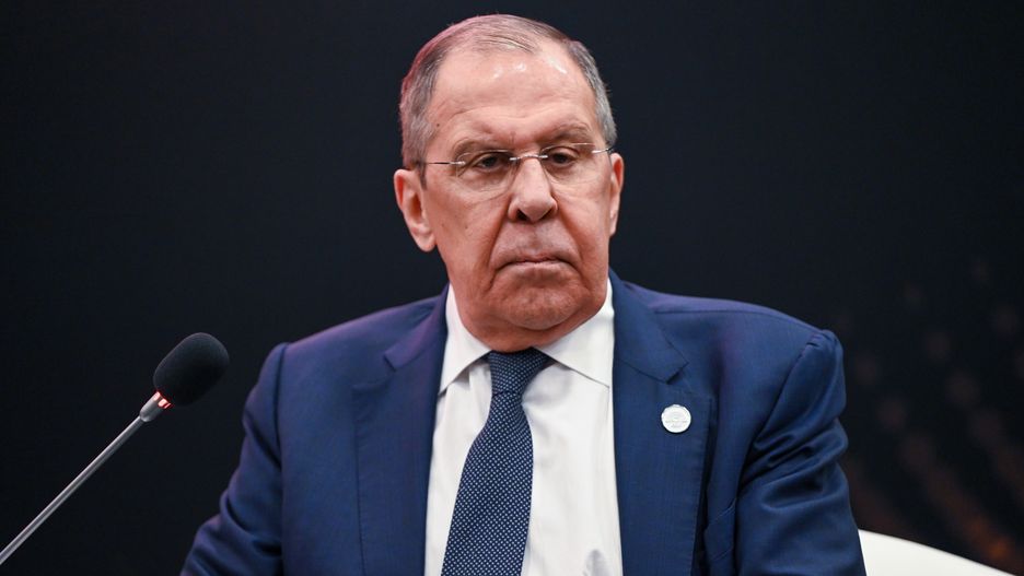 ANTALYA, TURKEY- MARCH 1: (TURKEY OUT) Russian Foreign Minister Sergey Lavrov speaks at the Antalya Diplomacy Forum 2024 on March 1, 2024 in Antalya, Turkey. 16 heads of state and government, 60 foreign ministers and more than 400 diplomats from 148 countries will attend the International Antalya Diplomacy Forum, which will take place between 1-3 March 2024. The world's most important broadcasting organizations will broadcast live during the event, which is closely followed by the world press. 350 press members will work in the form.  (Photo by Mert Gokhan Koc/ dia images via Getty Images)