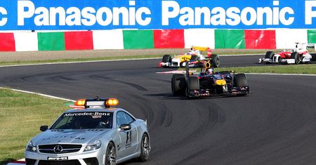 Zmiany przepisów w F1 - start zatrzymany po neutralizacji