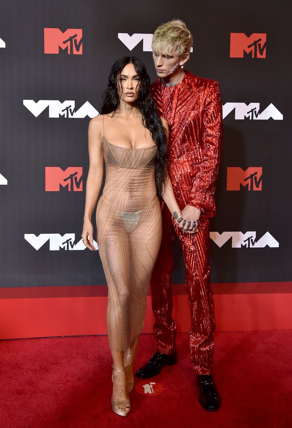 Megan Fox i Machine Gun Kelly na gali VMA