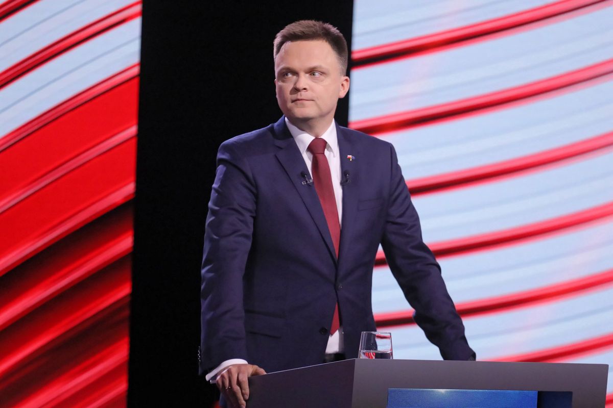 Wybory 2020. Szymon Hołownia ostro o Andrzeju Dudzie: marionetka. "Polska w kryzysie nie ma prezydenta"
