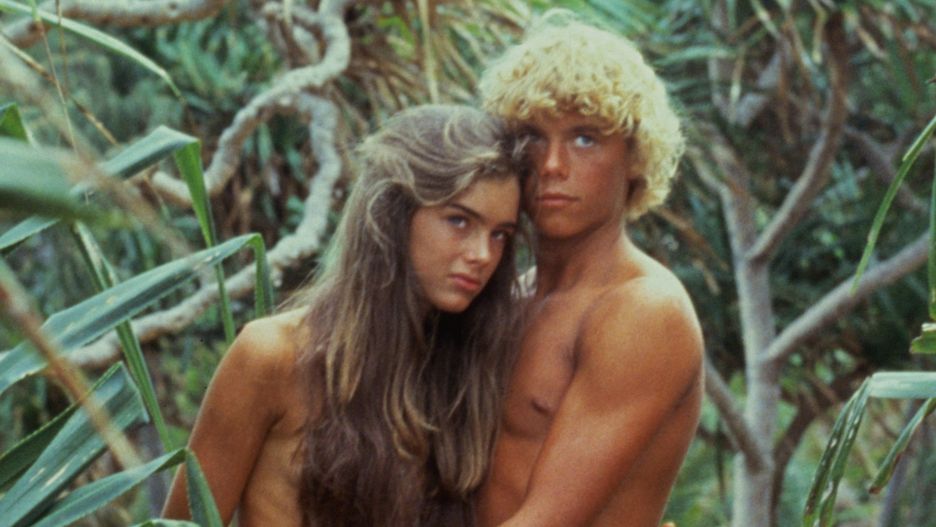 Christopher Atkins i Brooke w "Błękitnej lagunie", 1980 r.