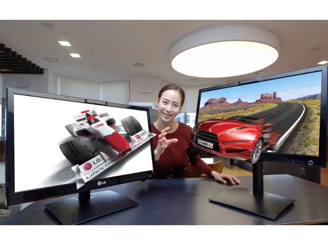 Nowy monitor 3D bez okularów LG DX2500 - śledzi ruchy oczu