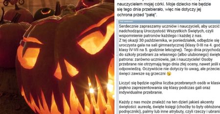 Gdańska szkoła walczy z Halloween: "Osoby, które przebiorą się za świętego, nie otrzymają złej oceny, nawet jeśli nic nie odpowiedzą"