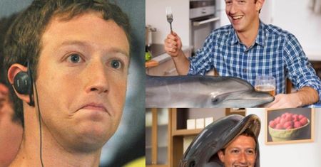 Internauci krytykują fałszywe newsy na Facebooku. Wymyślili historię o Zuckerbergu jedzącym delfina...