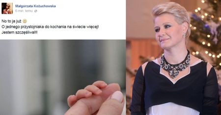 Kożuchowska o swoim dziecku: "Widocznie czymś sobie na nie zasłużyłam!"