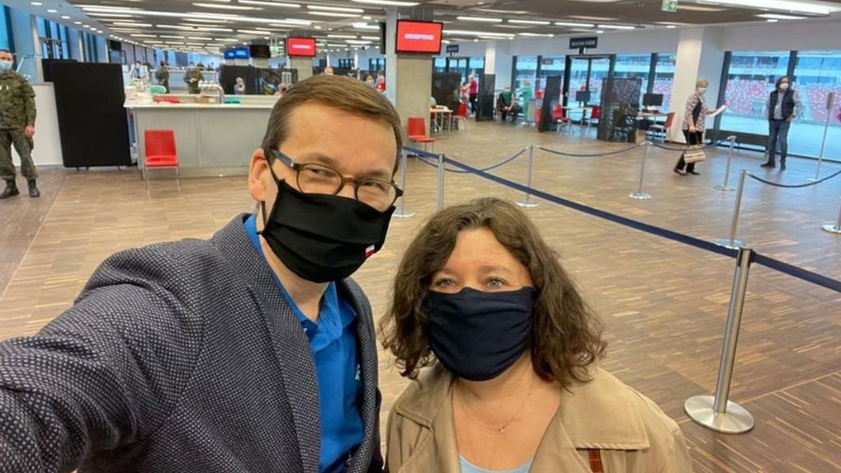 Iwona Morawiecka czasami musi sobie radzić bez męża