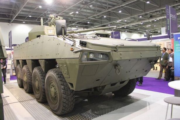 Kuzyn Rosomaka w nowej inkarnacji na DSEi 2011 2