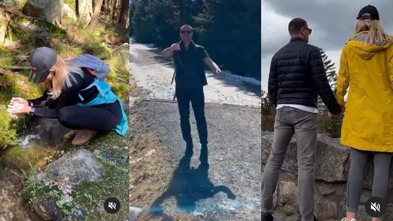 Marcin Hakiel z ukochaną