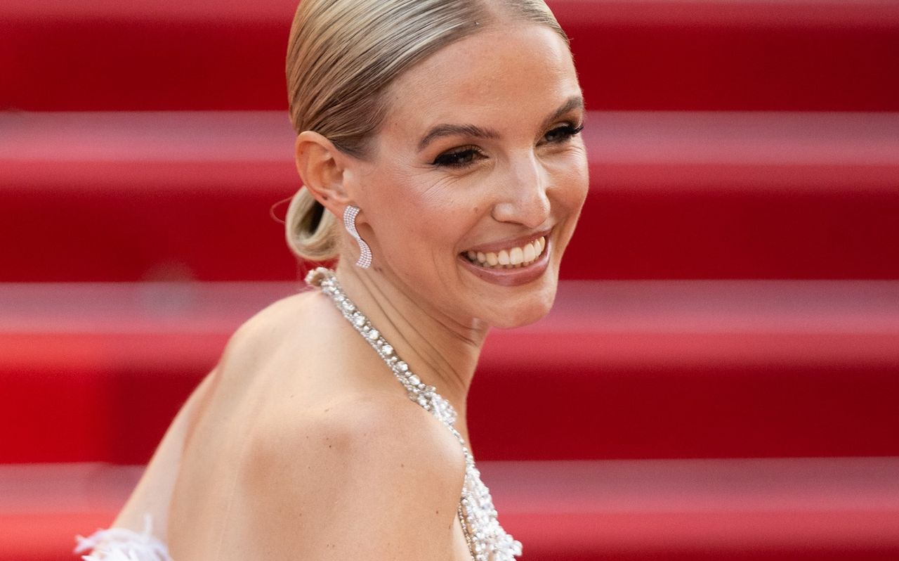Niemiecka it-girl w najbardziej spektakularnej kreacji festiwalu w Cannes. Kim jest Leonie Hanne?