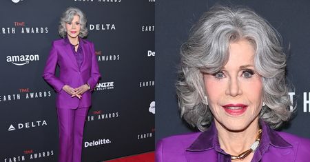 86-letnia Jane Fonda ZACHWYCA na ściance. Czas się dla niej zatrzymał? (ZDJĘCIA)