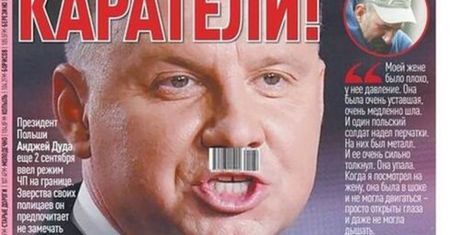 Skandaliczna okładka białoruskiego dziennika. Jest reakcja Kancelarii Prezydenta