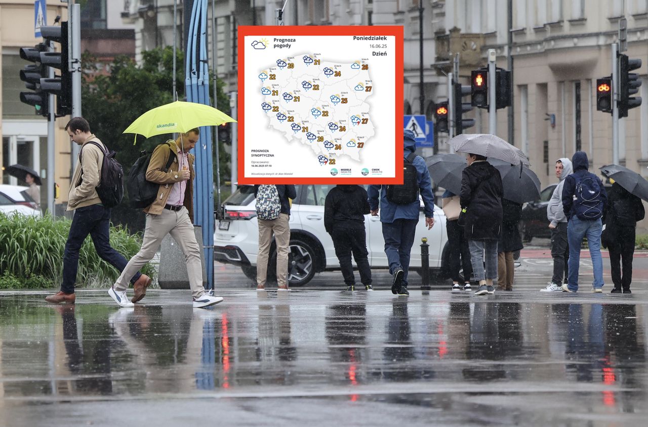 Burze i intensywne deszcze na południu Polski. IMGW ostrzega