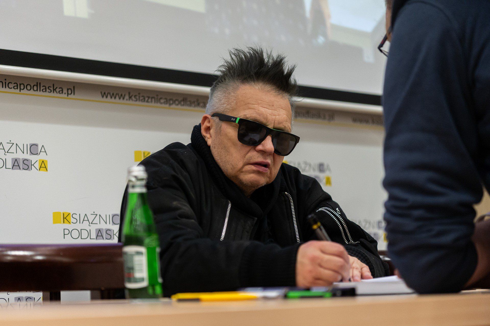 Muniek Staszczyk na festiwalu literackim