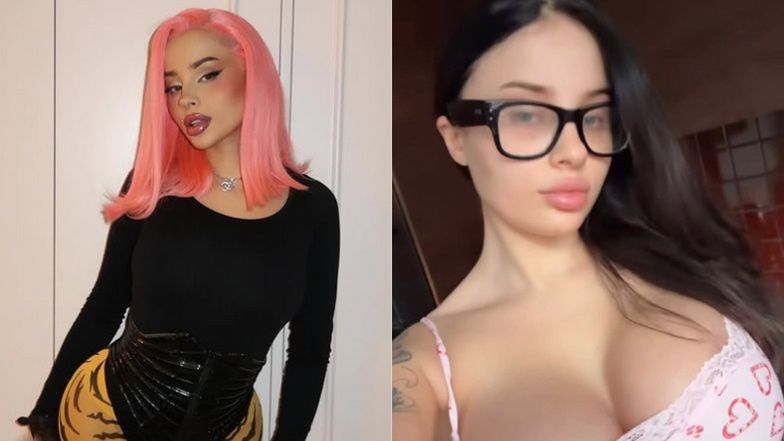 Fagata PRĘŻY SIĘ przed kamerą. Popisuje się ZROBIONYM BIUSTEM