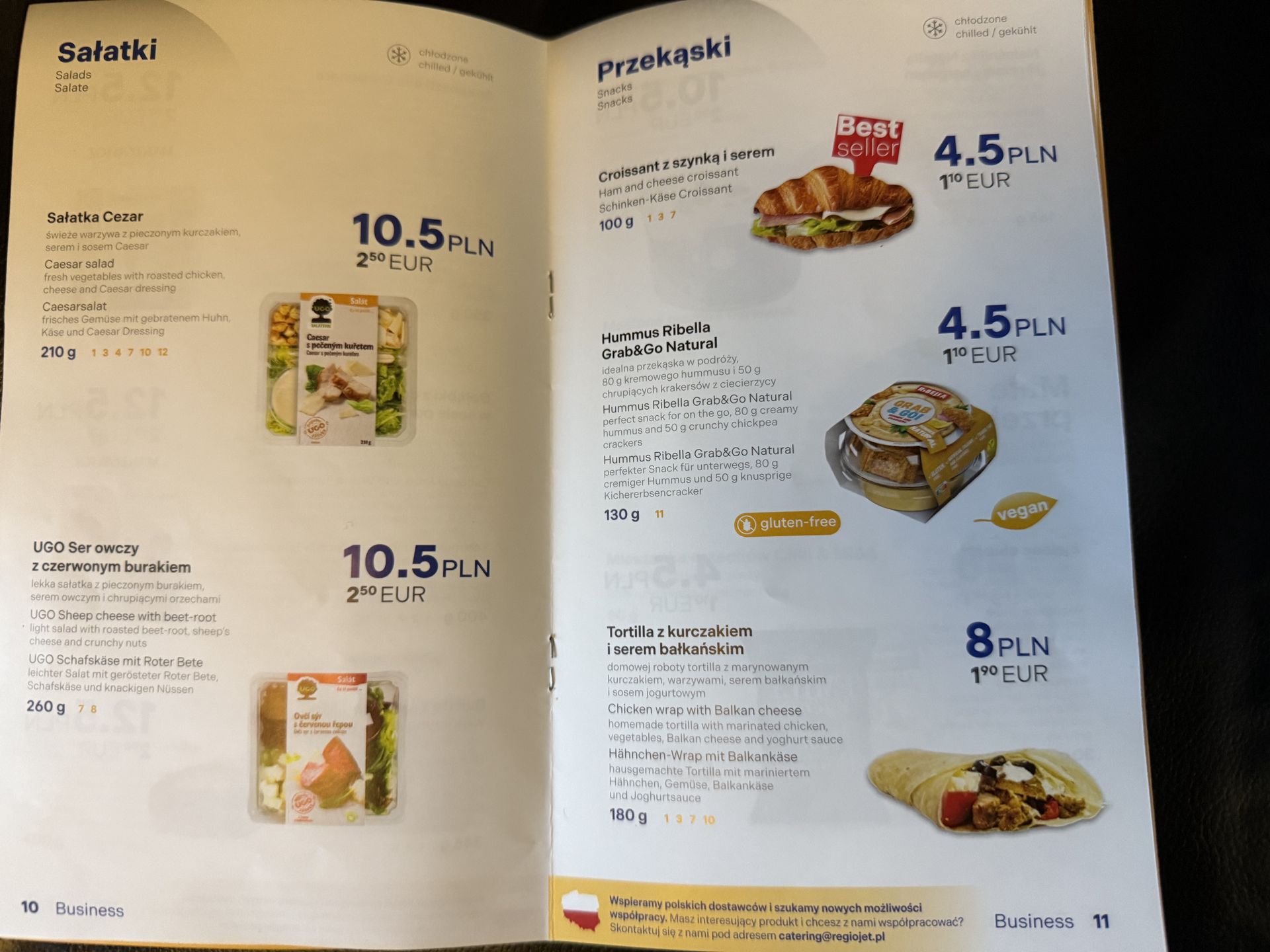 Sałatki i przekąski