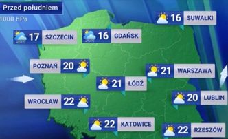 Wpadka w TVP. Prognoza pogody po "Wiadomościach" BEZ PREZENTERA. Stacja się tłumaczy