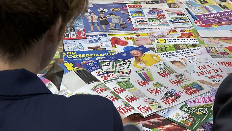 Prawie połowa badanych konsumentów uważa, że gazetki to ważne źródło informacji. 