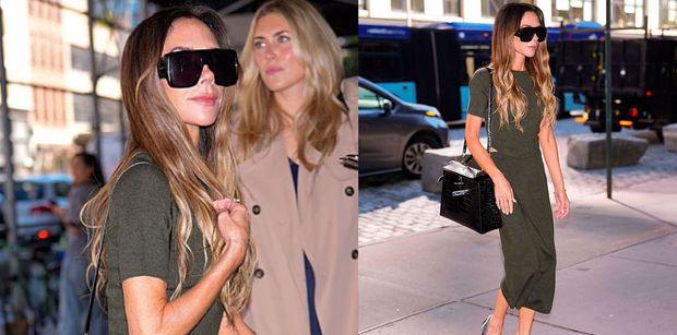Szczuplutka Victoria Beckham mknie do swojego butiku w Nowym Jorku z torebką za PONAD 300 TYSIĘCY ZŁOTYCH (ZDJĘCIA)