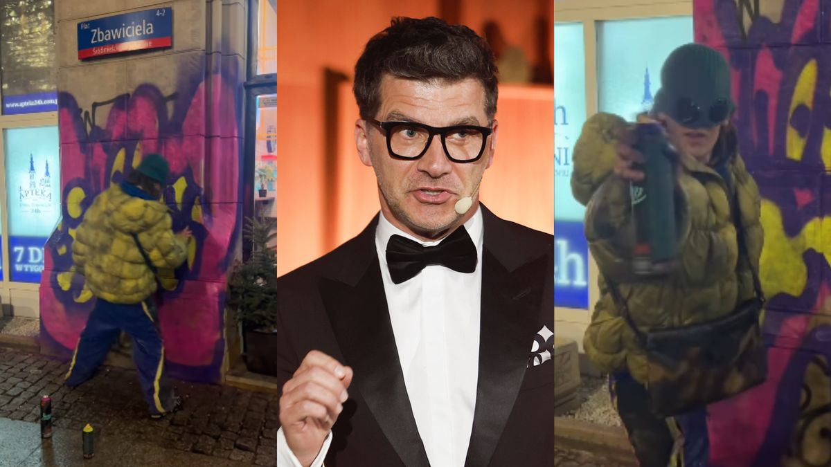 Kammel nagrał "domorosłego artystę" w akcji