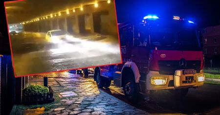 Ostrów Wielkopolski zalany po gwałtownej burzy. Straż interweniowała 170 razy