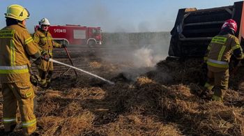 Niepokojący wzrost liczby pożarów podczas żniw w Wielkopolsce