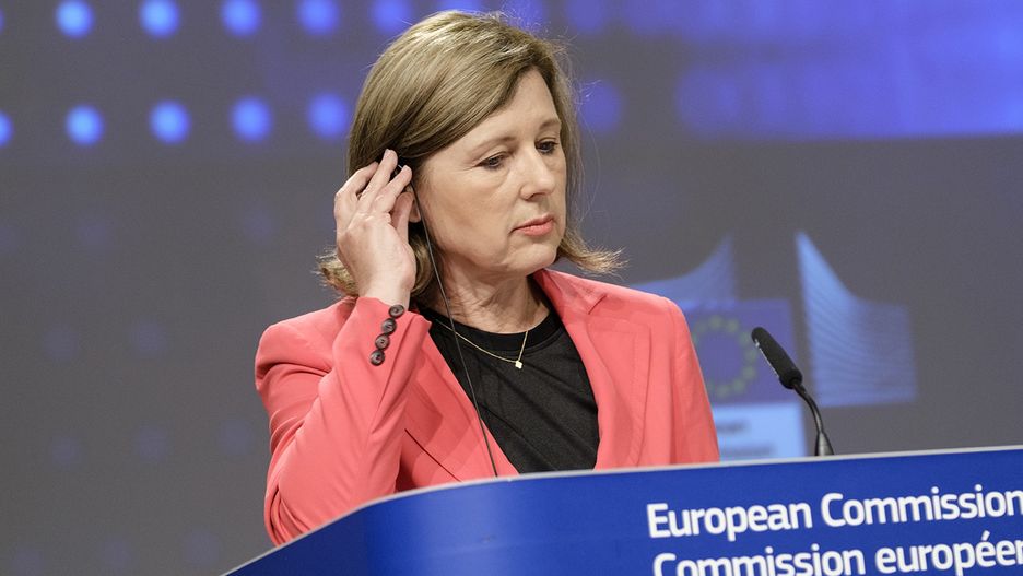 Na zdjęciu: wiceprzewodnicząca KE Vera Jourova