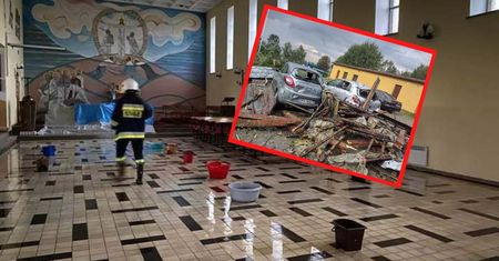 Trąba powietrzna w Lubelskiem. "Zerwało dach kościoła i rzuciło nim w bank"
