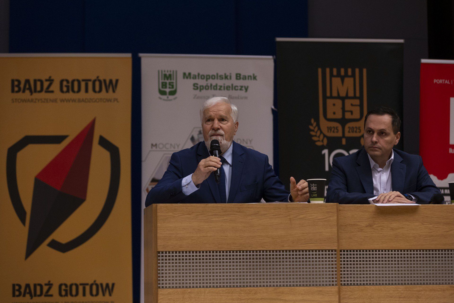 Warsztaty &#34;Bądź gotów!&#34; dotyczące obrony cywilnej w Auditorium Maximum w Krakowie.