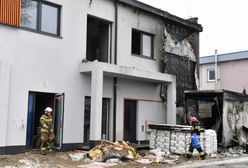 Łódź. Pożar kompleksu usługowego (Zdjęcia)