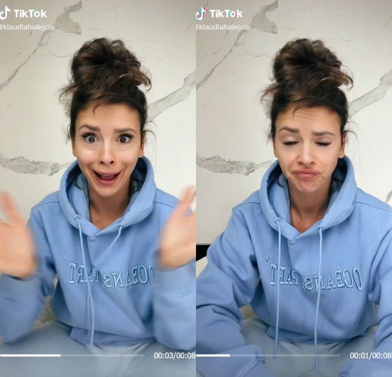 Klaudia Halejcio w ogniu krytyki za "zabawny" filmik