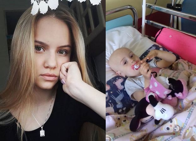 Trzyletnia siostra uczestniczki "Top Model" walczy ze złośliwym nowotworem 